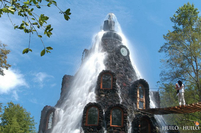 神奇的魔法木制酒店，童话森林里的城堡(图3)